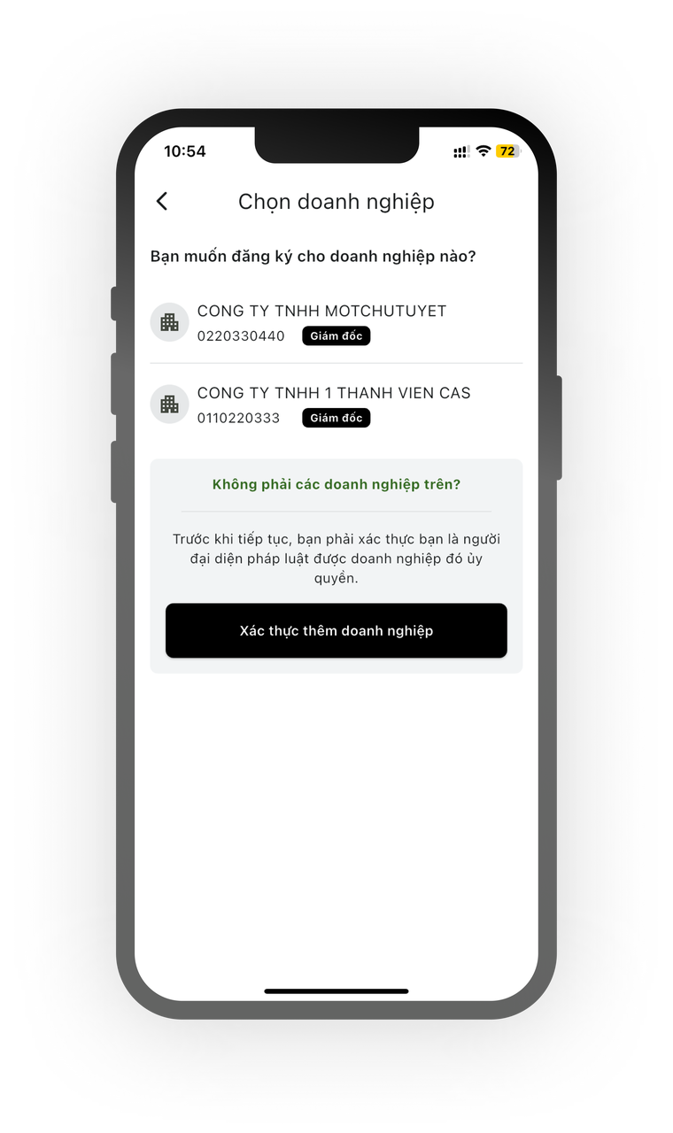 Bước 1: Khởi tạo và chọn gói cước Intrust CA - ảnh 3/6